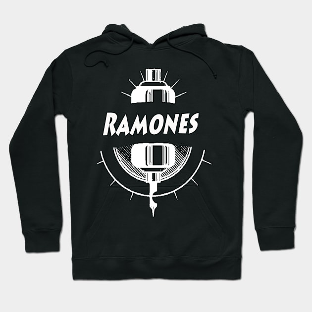 vintage ramones band Hoodie by inidurenku official